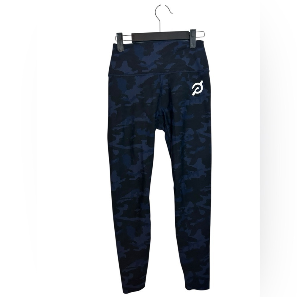Peloton Navy Blue Camo Active Leggings
